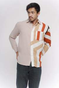 KEMEJA PRIA LENGAN PANJANG BAJU KANTOR PRIA FORMAL SLIMFIT TEBAL JUMBO