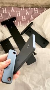 2PCS Heavy-Duty Floating Shelf Brackets | Invisible Wall Mount Support (6in 8in 10in 12in) Flash Hardware