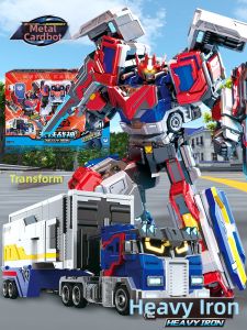 JUMPGO | Transformable Robot Toy for Boys Deformation Hero Card Feature