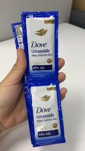Dầu gội Dove phục hồi hư tổn dây 10 gói