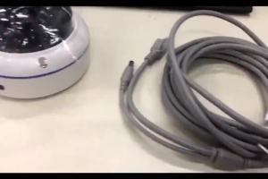 Network and Power Two-in-One Cable: RJ45 Plus DC Power Extension Ethernet CCTV Cable