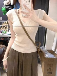 HUOLISI | Womens Fashionable Knit T-Shirt