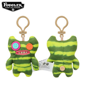 Original Fuggler Keychain Plush Toy Funny Ugly Tooth Monsters Stuffed Peluche Cute Wide Eyed Weirdo Screech KeyRing Dolls Gifts