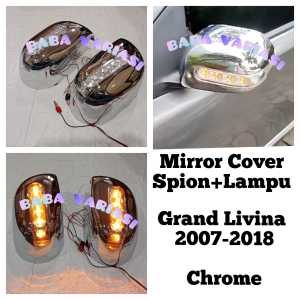 COVER SPION GRAND LIVINA 2007-2018 CHROME LED SEIN