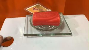 Kệ xà bông tắm KAG-XP09 kính trong 100% đĩa đựng xà phòng thủy tinh cao cấp siêu bền DỄ VỆ SINH thiết kế sang trọng