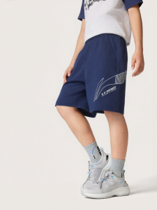 LI-NING KIDS | Five-Division Short Loose Summer Childrens Trousers