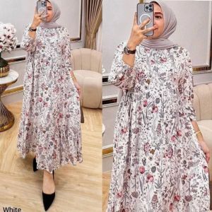DAVINA MIDI DRESS.DRES TERNYAMAN