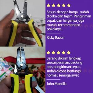 Tang Kupas Potong Kabel Gunting Kupas Kabel Potong Kabel Belter Wire Stripper