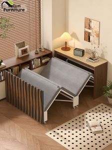 EYE-LUN | Retractable Foldable 2-in-1 Desk and Bed Vintage Concealable Bed