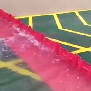 แผ่นกั้นน้ำท่วม แผ่นกันน้ํา ผลิตจากวัสดุABSคุณภาพสูงติดตั้งง่าย ใช้เวลาใน้อย เพียงแค่ยกวางก็ติดตั้งได้แล้ว สะดวก รวดเร็ว