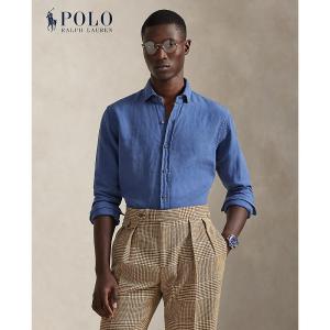 Polo Ralph Lauren Men Classic Fit Slub Linen Shirt [Sale]
