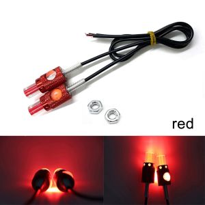 2PCS General Motorcycle LED Turn Signal Light License Plate Light Eagle Eye Indicator Light LED Light Motorcycle Light 12V
