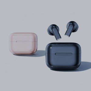 Mini Earphones Wireless Bluetooth 5.4 Earbuds Long-Lasting TWS Noise Cancellation Super Mini Cute Pink Headphones With Mic