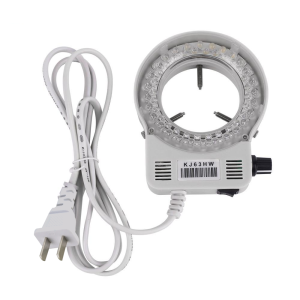 USB 56 Adjustable Microscope LED Ring Light for Trinocular Stereo Microscope Digital Camera Magnifier Cell Phone SolderingEU US