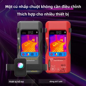Camera Ảnh Nhiệt BSIDE SH7 240*240 Đồng Hồ Vạn Năng Kỹ Thuật Số 20000 Đếm Camera Hồng Ngoại 2 Trong 1 Với Ống Kính Macro Dành Cho Việc Sửa Chữa Điện Tử Tự Làm