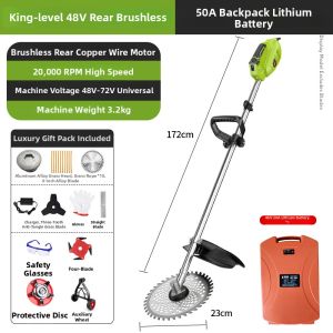 PUANGD | Electric Backpack Grass Trimmer High Power Brushless New