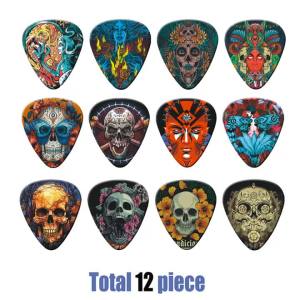 12 Món Bộ Phím Đàn Guitar Thiết Kế Mới Hai Mặt Hoa Văn Độc Đáo Đàn Guitar Phím Phụ Kiện Nhạc Cụ