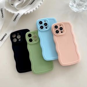 Case Gelombang Macaron Wavy REALME C11 2020 Full Protection