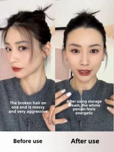 Womens Hair Grooming Gel Anti-Poof Volumizing Styling Jelly Comb Childrens Hair Fixing Hair Spray Wax Stick