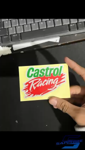 Stiker CASTROL Sticker Racing