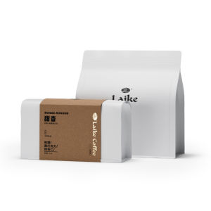 Laike Coffee Sweet Apricot Italian Style Coffee Beans  Roasted American Black Coffee Premium Yunnan 500g Medium Depth