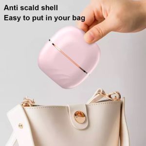 Nuekin Hair Straightener Wireless Straight Hair Comb Straight Roll Dualpurpose Portable non static Charging Mini Electric Heating Brush Portable Hairdressing Tool Cordless Comb Rechargeable