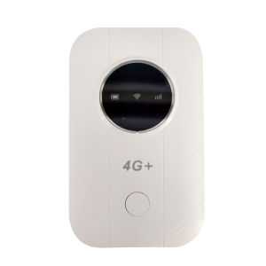 4G LTE Pocket Mobile Hotspot White 150Mbps WiFi Modem with SIM Card Slot for Car