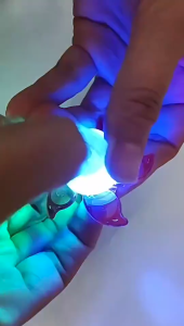 Halloween LED Spinning Ring Set Light Up Rings Party Favors Trick or Treats Halloween Toy for Kids Glowing Finger Rings Funfor Kid Adult