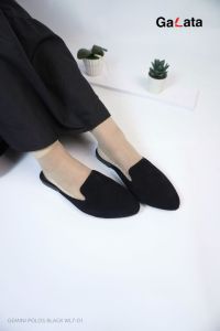 Sepatu blackpanda wanita sepatu slop/mules wanita model polos terbaru