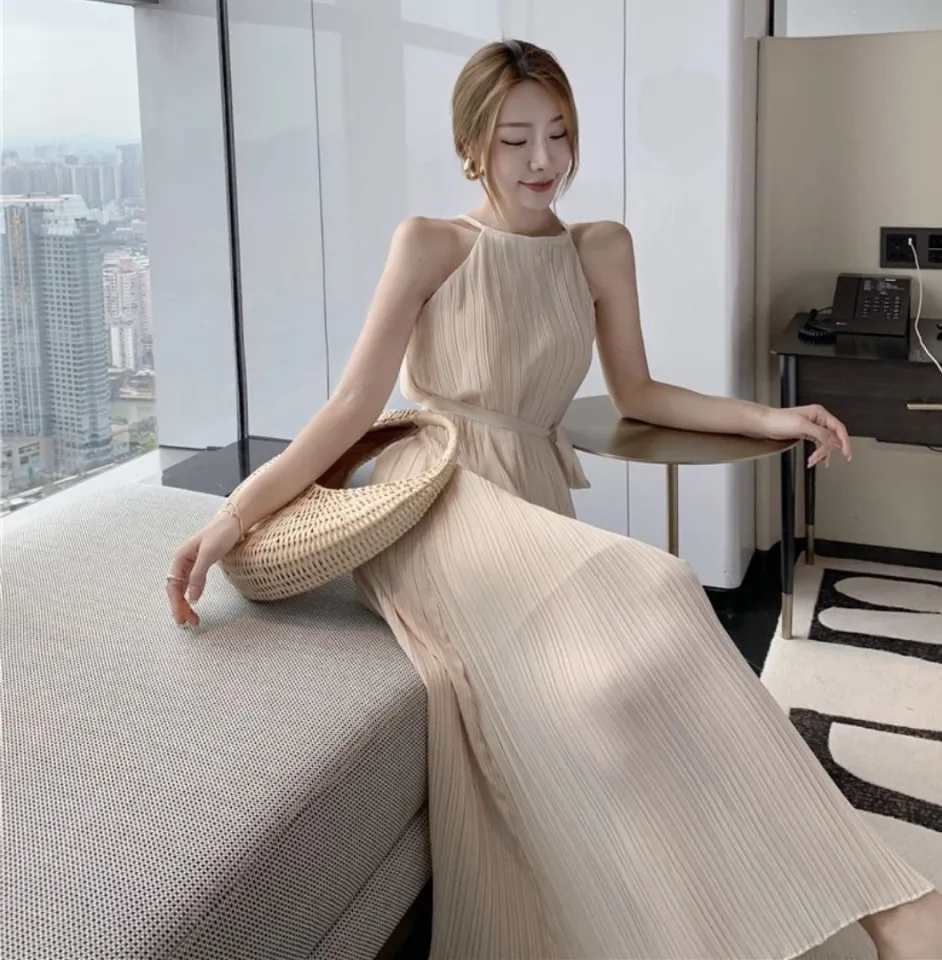 Chân váy xếp ly voan nữ nhiều tầng bèo dáng dài maxi tiểu thư bánh bèo  ullzzang Hàn Quốc - Tìm Voucher