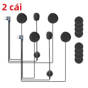EJEAS | Tai Nghe Mũ Bảo Hiểm Xe Máy EJEAS V6 PRO/V4 PLUS Có Micro Và Loa Hỗ Trợ Đàm Thoại Hai Chiều Kết Nối Bluetooth Type-C.