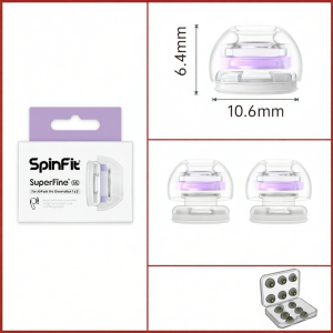 Spinfit | Super Fine Silicone Earbud Covers for AirPods Pro