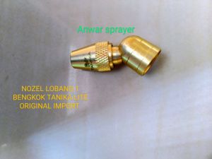 NOZEL / SPUYER / NOZEL SPRAYER ELEKTRIK / KNAPSAK  LUBANG 1 BENGKOK KUNINGAN TANIKA LITE / NOZEL IMPORT TANIKA LITE ORIGINAL LOBANG 1 BENGKOK