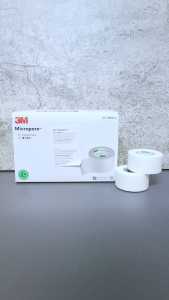 (1 PIECE) 3M 1530-1 Micropore Surgical Tape ( 2.5cm) Without Dispenser 9.1M/Roll