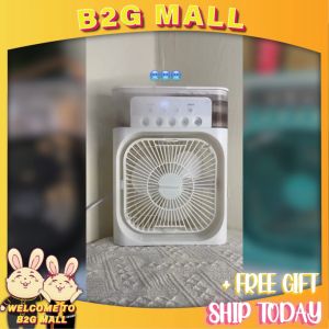 𝙍𝙚𝙖𝙙𝙮 𝙎𝙩𝙤𝙘𝙠💕𝗕𝟮𝗚𝗠𝗮𝗹𝗹 Highly Recommended VIRAL Portable small air cooler USB mini air conditioner air cooler spray fan