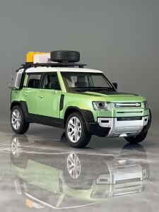 1:24 Defender With Tools Alloy Diecasts & Toy Vehicles Toy Car Model Sound and light Collection Kids Toy Gifts