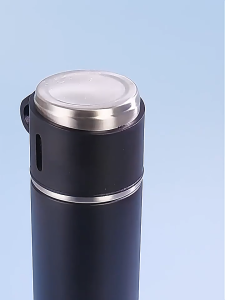 《 𝗗𝗢𝗨𝗕𝗟𝗘 𝗟𝗔𝗬𝗘𝗥 》500ml Thermos Cup Set Stainless Steel Vacuum Flask Termos Air Panas Hadiah 保温杯礼物 NWD