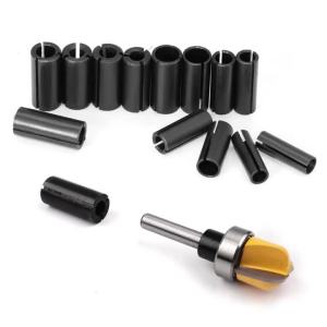 Bộ 3 Bộ Chuyển Đổi Collet Router Độ Chính Xác Cao Giảm Ống Cho Dụng Cụ Chế Biến Gỗ Phụ Kiện Dụng Cụ Điện