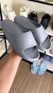Sandal Slop Pria Casual eva Rubber Foam Sendal Slip On Comport Slide Sandal Karet Polos Selop Premium High Quality