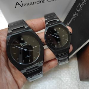 Jam Tangan Pria Dan Wanita Alexandre Christie AC 8670 AC8670 Garansi Resmi 1 Tahun - Stainless Steel