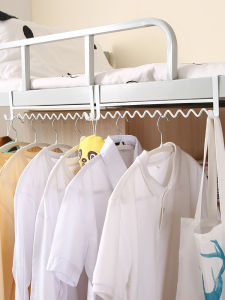 ตู้เสื้อผ้าแบบแขวนไม่ต้องเจาะสำหรับหอพักนักเรียน ชั้นวางของที่นอนชั้นบนและชั้นล่าง ตู้เสื้อผ้าสำหรับห้องน้ำแบบติดผนังสำหรับห้องน้ำ