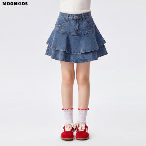 Moonkids | Soft Denim Half Skirt for Children