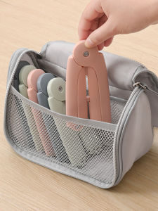 Portable Folding Clothes Hanger Travel Multifunctional No Trace Small Clothes Hanger for Business Trip Dormitory Home Use
