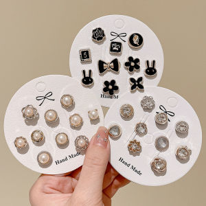 เข็มกลัดติดเข็มกลัดล่องหนสมุดผู้หญิงกระดูมป้องกันการสัมผัส ปกเสื้อ