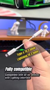 YESPLUS Converter Handsfree Lighting Iphone Audio Conversion lioe