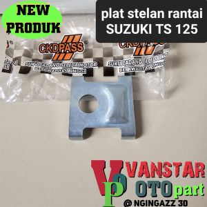 plat setelan rantai ORI TS satria hiu lumba 2tak yamaha 125z tiara s 1pcs