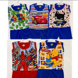 setelan anak singlet/lengan