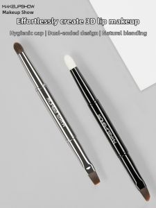 MAKEUPSHOW | Dual-Headed Portable Lip Blending Makeup Brush Wool