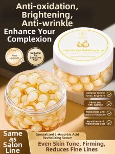 Left-Handed VC Essence Liquid Vitamin C Hydrating Brightening Skin Care Gel for All Skin Types Long Lasting Effects