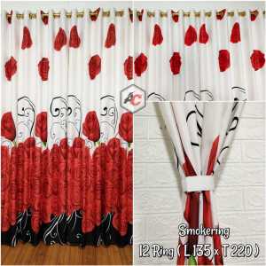 gorden smokring 12 lubang ring cincin lady rose